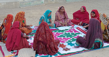 Women-led SHG mandals in Makanpur